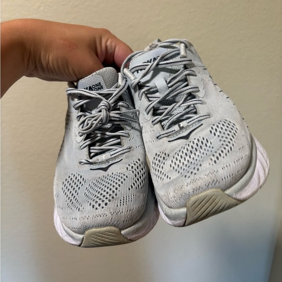 Hoka grey running shoes - Picture 7 of 10
